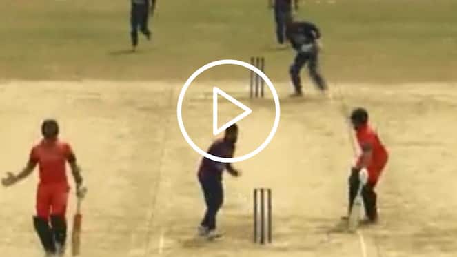 [Watch] Nepal's Kushal Bhurtel's Incredible Save & Run Out With Once-In-A-Generation Effort